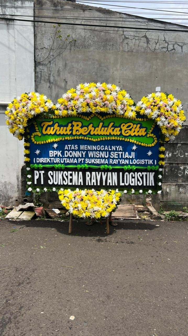 Bunga papan duka cita di Tambun Bekasi siap kirim 24 jam