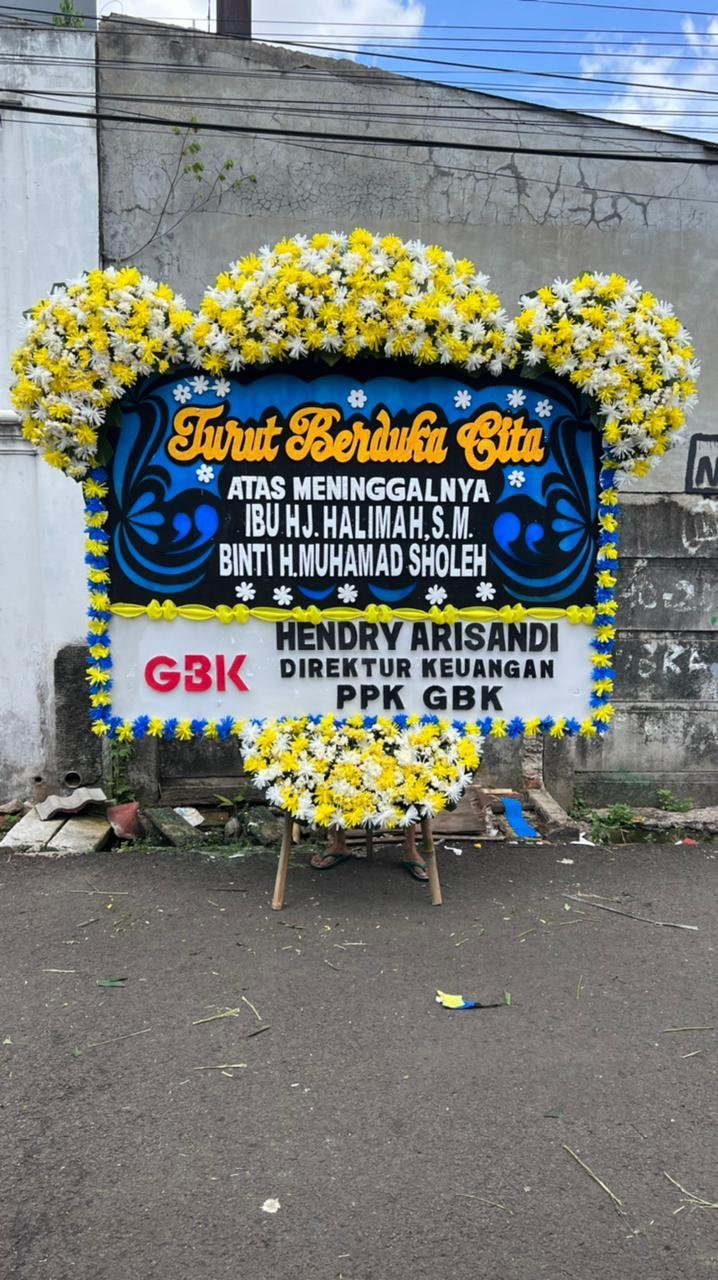 Bunga Papan Duka Cita Sukakarya Bunga papan duka cita di Sukakarya untuk rumah duka Bekasi