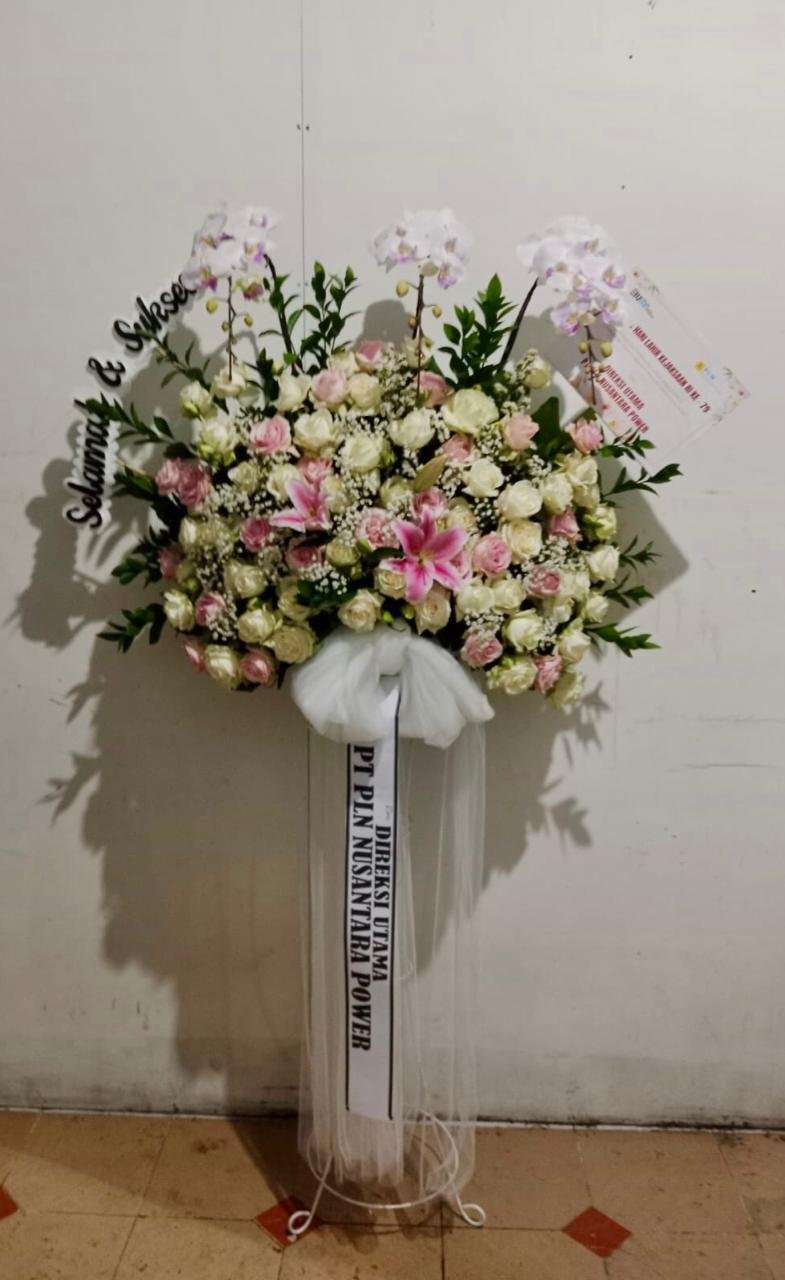 Bunga Standing di Sukakarya Standing flowers duka cita dan congratulations di Sukakarya Bekasi