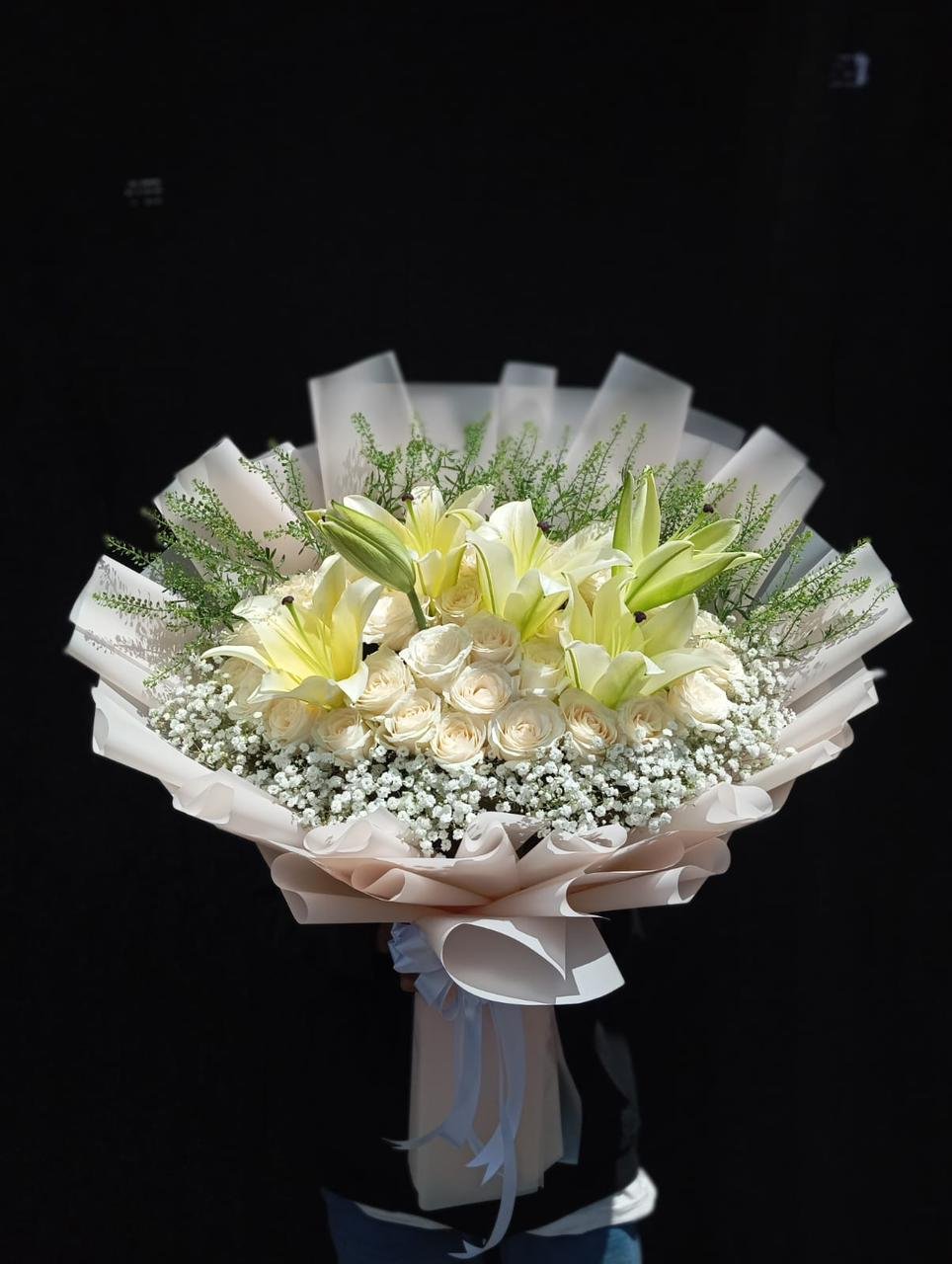 Hand bouquet Hari Guru Tambun Selatan untuk apresiasi pendidik