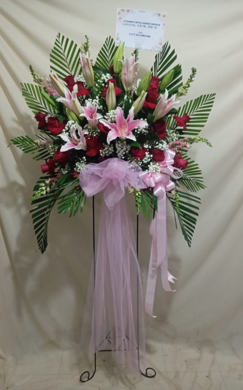 Standing flower di Tambun Utara untuk berbagai acara