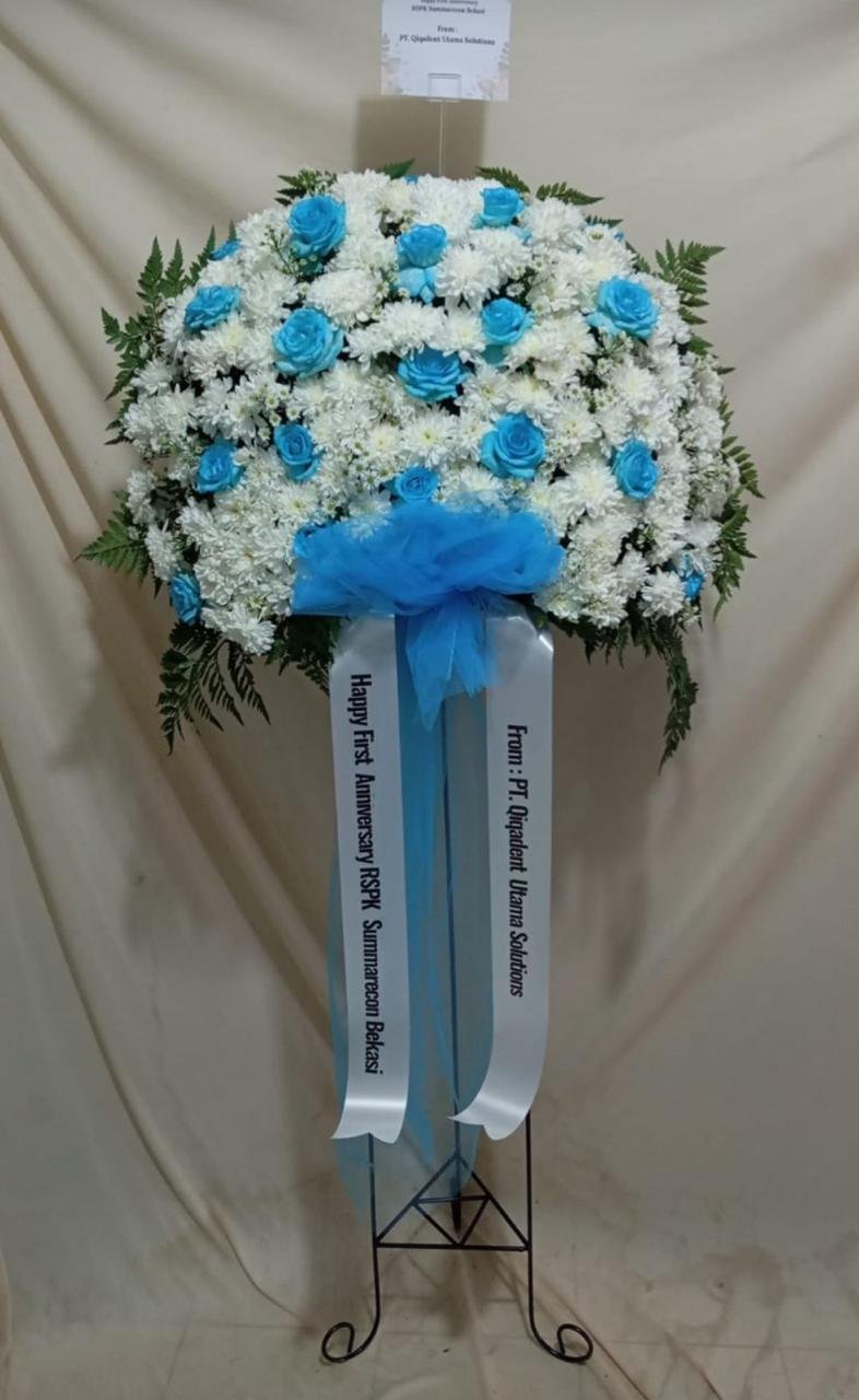 Standing flower grand opening Tanjungsari